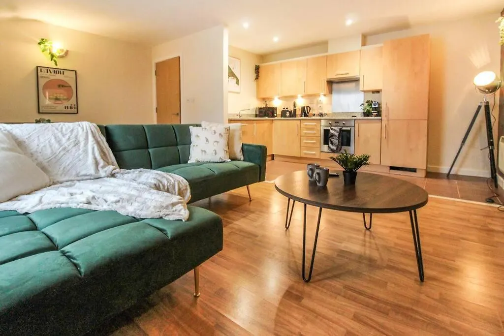 Luxurious 1 Bed Apartment With Free Parking Nottingham
